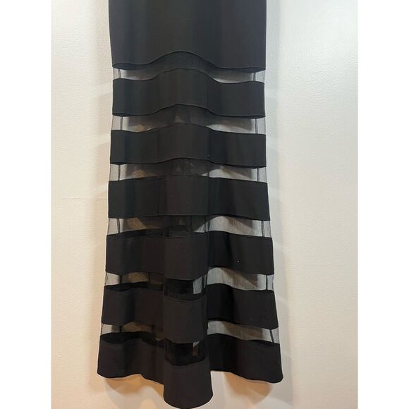 NWT Betsy & Adam Long Bodycon Dress with Cutouts - Picture 12 of 12